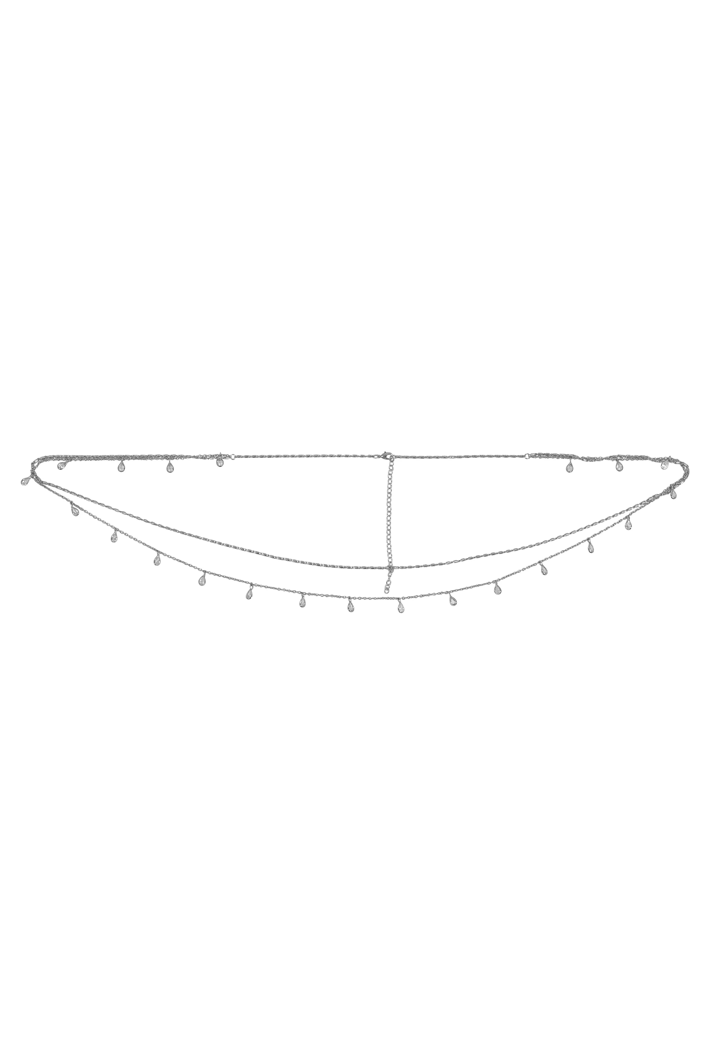 Chiara Belly Chain - Silver