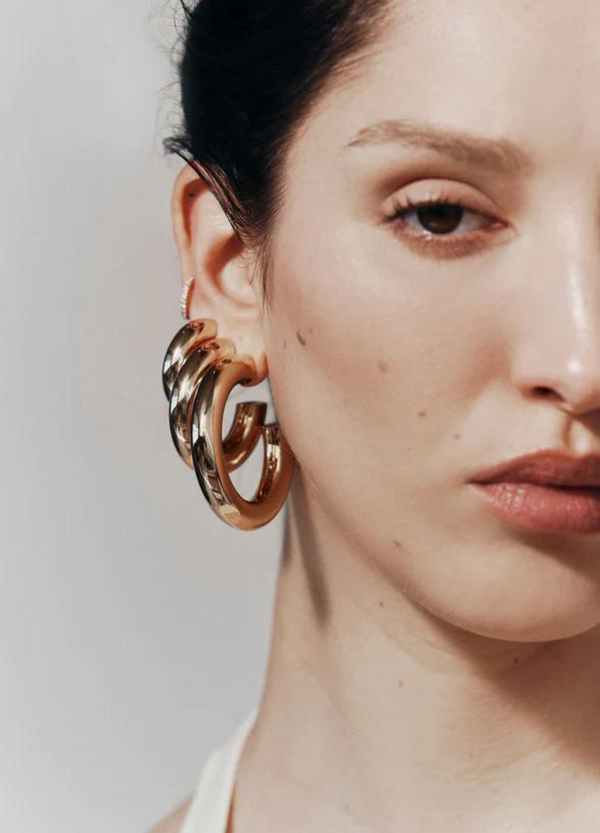 Sloane Hoops - Gold