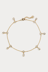 Quinn Shaker Anklet- Gold